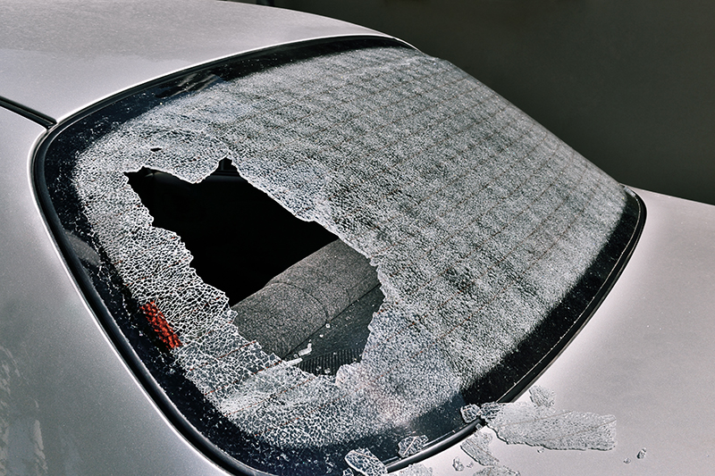 broken car heated rear window